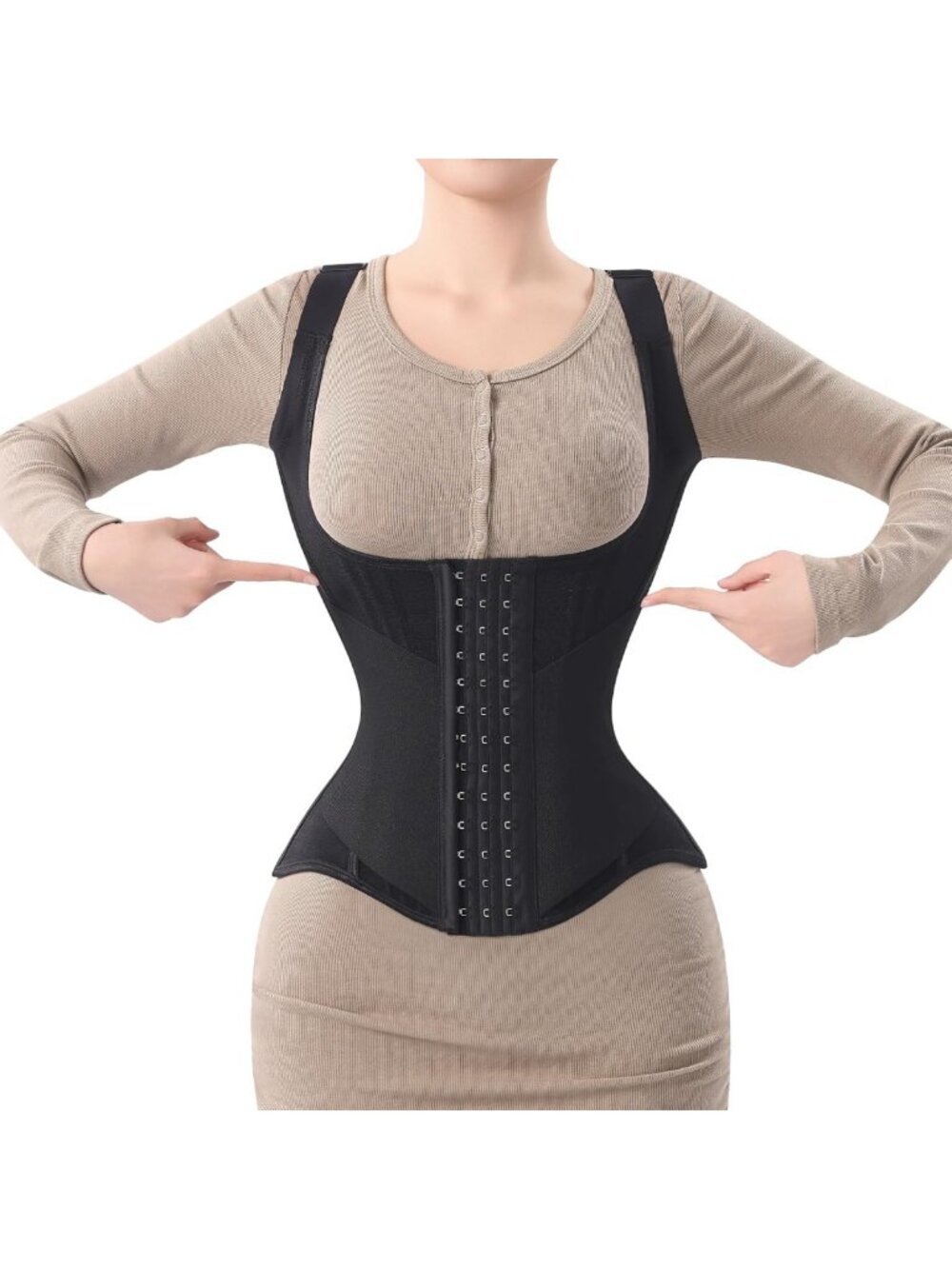 Women’s Waist Trainer Corset Shapewear Cincher Vest for Hourglass Figure